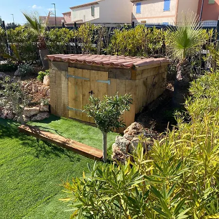 빌라 Adelaide, Proche Saint-tropez, Piscine, 500m De La Mer 그리모
